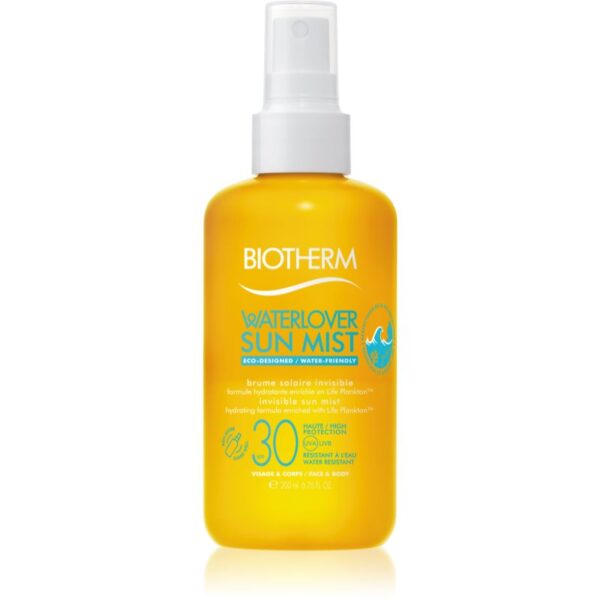 Biotherm Waterlover Sun Mist SPF 30 solutie de pulverizat rezistenta la apa pentru protectia solara SPF 30 200 ml-ro