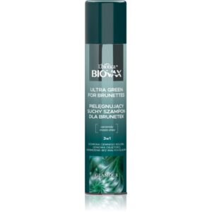 Biovax Glamour Ultra Green For Brunettes șampon uscat pentru nuante de par castaniu 200 ml-ro