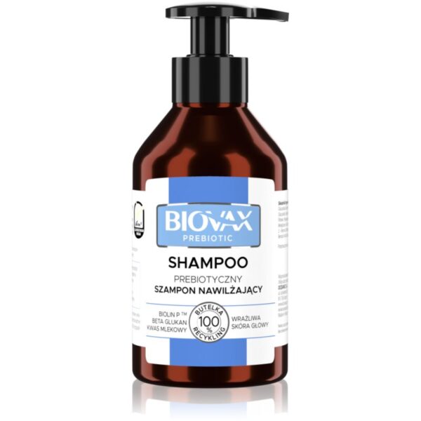 Biovax Prebiotic șampon pentru păr uscat și scalp sensibil 200 ml-ro