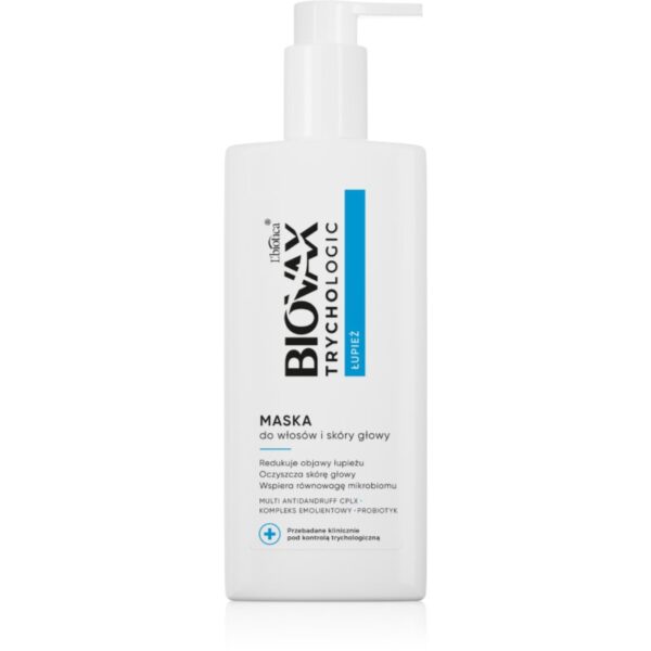 Biovax Trychologic Dandruff masca pentru par si scalp 200 ml-ro