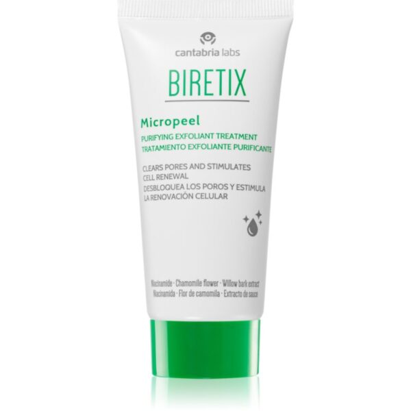 Biretix MIcropeel gel exfoliant pentru curatare profunda 50 ml-Țena