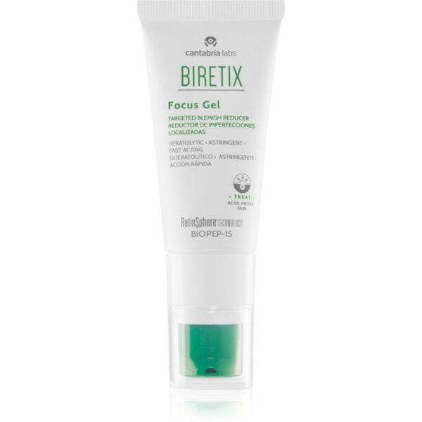 Biretix Treat Focus Gel gel hidratant cu efect de calmare pentru tenul gras