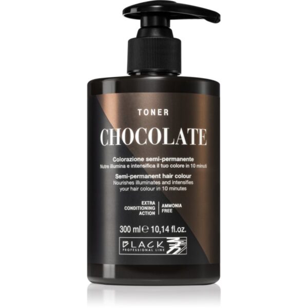 Black Professional Line Toner toner pentru nuanțe naturale Chocolate 300 ml-Țena