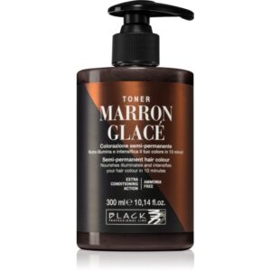 Black Professional Line Toner toner pentru nuanțe naturale Marron Glace 300 ml-Țena