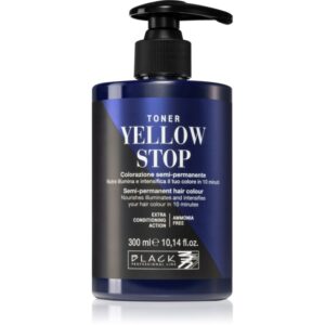 Black Professional Line Yellow Stop toner pentru neutralizarea tonurilor de galben 300 ml-Țena