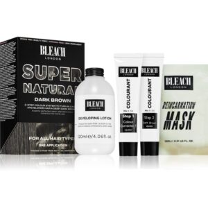 Bleach London Super Naturals Dark Brown vopsea de păr semipermanentă culoare Dark Brown 1 buc-ro