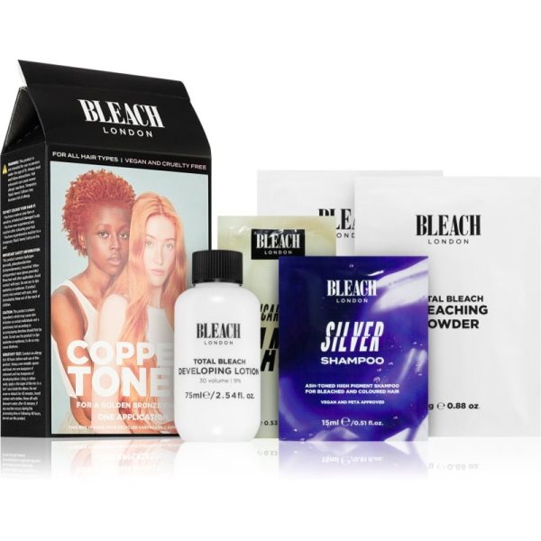 Bleach London Toner Kit vopsea de păr semipermanentă pentru par blond culoare Copper 1 buc-ro