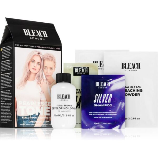 Bleach London Toner Kit vopsea de păr semipermanentă pentru par blond culoare Pearlescent 1 buc-ro