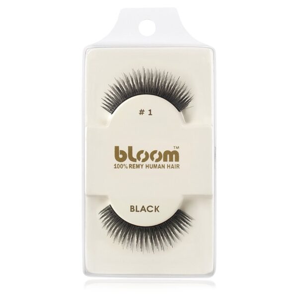 Bloom Natural gene false din par natural No. 1 (Black) 1 cm-ro