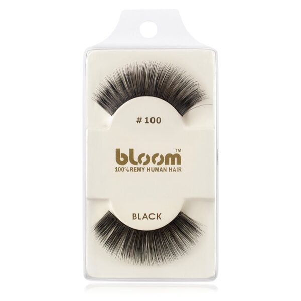Bloom Natural gene false din par natural No. 100 (Black) 1 cm-ro