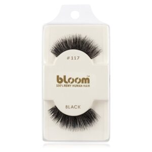 Bloom Natural gene false din par natural No. 117 (Black) 1 cm-ro