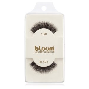 Bloom Natural gene false din par natural No. 20 (Black) 1 cm-ro