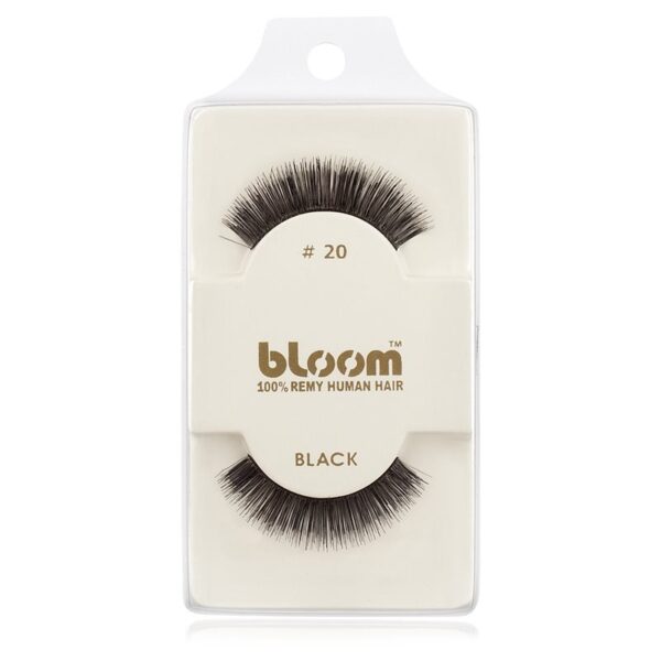Bloom Natural gene false din par natural No. 20 (Black) 1 cm-ro