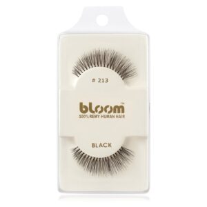 Bloom Natural gene false din par natural No. 213 (Black) 1 cm-ro