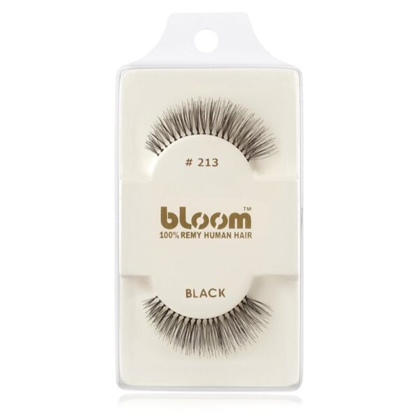 Bloom Natural gene false din par natural No. 213 (Black) 1 cm-ro