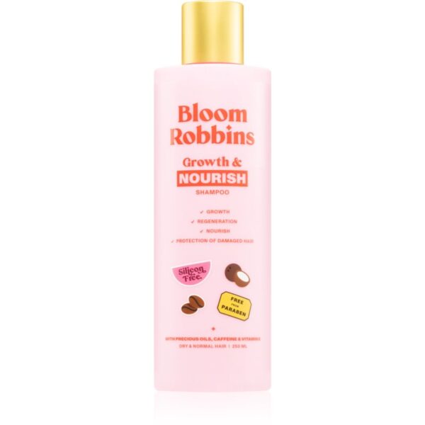 Bloom Robbins Growth & Nourish șampon pentru par frumos si sanatos 250 ml-Țena