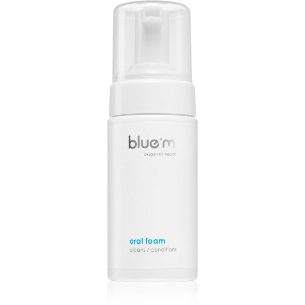 Blue M Oxygen for Health spumă de gură 2 în 1 pentru curățarea dinților și a gingiilor fără periuță de dinți și apă 100 ml-ro