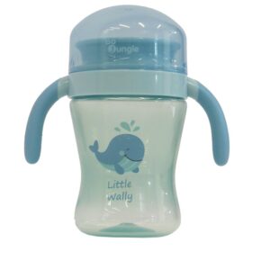 Bo Jungle Drinking Cup 360° cană pentru antrenament 6m+ Little Whally 240 ml-Țena