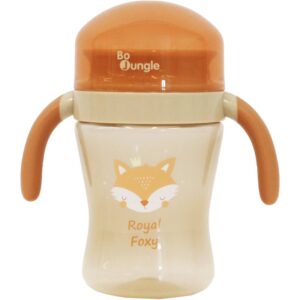 Bo Jungle Drinking Cup 360° cană pentru antrenament 6m+ Royal Foxy 240 ml-ro