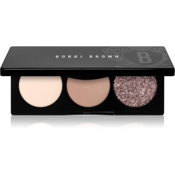 Bobbi Brown Essential Eye Shadow Trios paletă cu farduri de ochi pentru look perfect culoare Everyday Greys 4