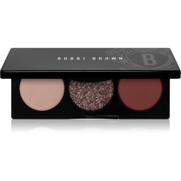 Bobbi Brown Essential Eye Shadow Trios paletă cu farduri de ochi pentru look perfect culoare Smokey Plum 4