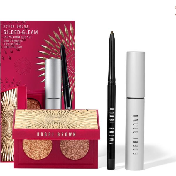 Bobbi Brown Holiday Gilded Gleam Eye Shadow Duo Set set cadou pentru look perfect-ro