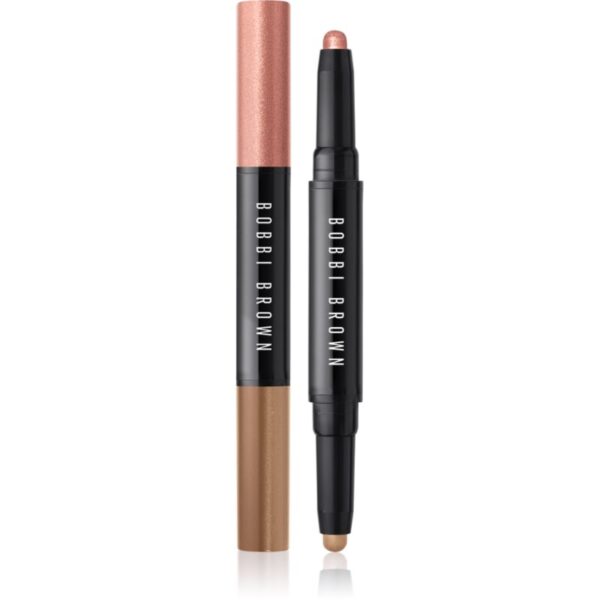 Bobbi Brown Long-Wear Cream Shadow Stick Duo creion pentru ochi duo culoare Pink Copper / Cashew 1