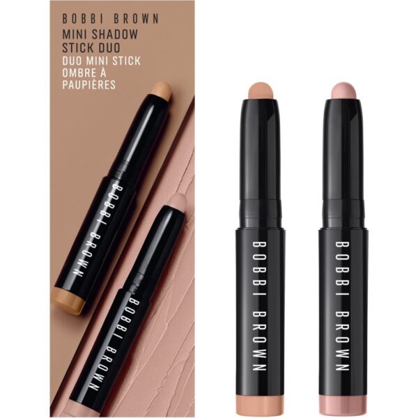 Bobbi Brown Promotional Flex Sets Mini Long-wear Cream Shadow Stick Duo​ set cadou zona ochilor culoare Toast/Antique Rose​-Țena