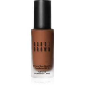 Bobbi Brown Skin Long-Wear Weightless Foundation machiaj persistent SPF 15 culoare Neutral Almond N-080 30 ml-Țena