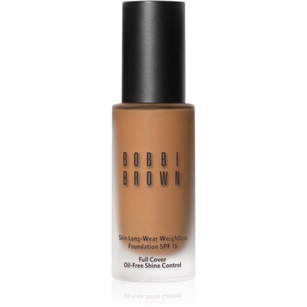 Bobbi Brown Skin Long-Wear Weightless Foundation machiaj persistent SPF 15 culoare Neutral Golden (N-070) 30 ml-Țena