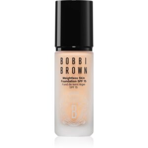 Bobbi Brown Weightless Skin Foundation SPF 15 Mini machiaj matifiant de lungă durată cu efect de hidratare culoare Beige 13 ml-ro