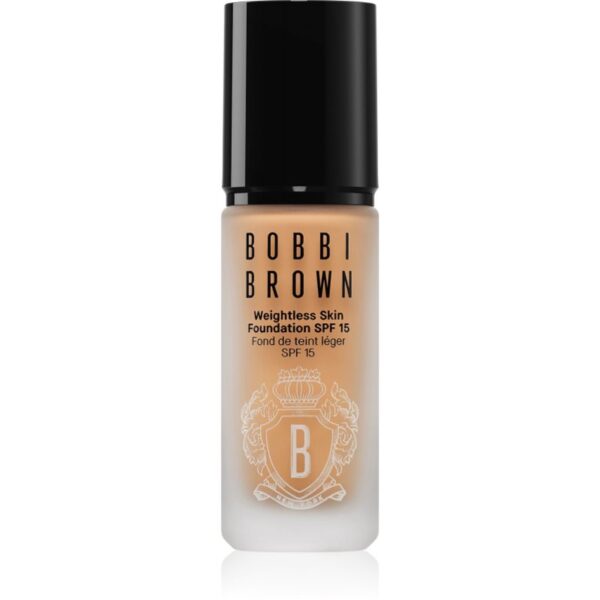 Bobbi Brown Weightless Skin Foundation SPF 15 Mini machiaj matifiant de lungă durată cu efect de hidratare culoare Golden 13 ml-ro