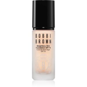Bobbi Brown Weightless Skin Foundation SPF 15 Mini machiaj matifiant de lungă durată cu efect de hidratare culoare Porcelain 13 ml-ro