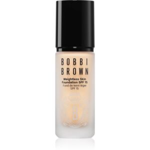 Bobbi Brown Weightless Skin Foundation SPF 15 Mini machiaj matifiant de lungă durată cu efect de hidratare culoare Warm Sand 13 ml-Țena
