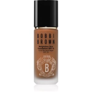 Bobbi Brown Weightless Skin Foundation SPF 15 machiaj persistent cu efect de hidratare culoare Chestnut 30 ml-Țena