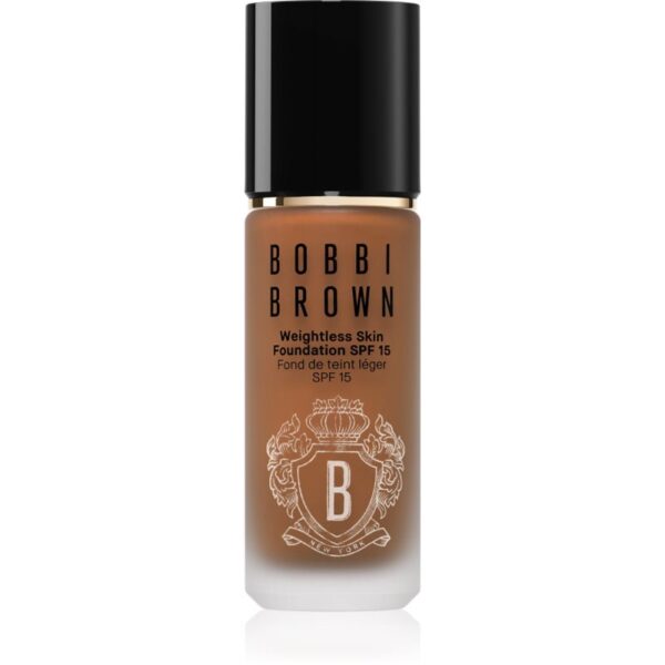 Bobbi Brown Weightless Skin Foundation SPF 15 machiaj persistent cu efect de hidratare culoare Chestnut 30 ml-Țena