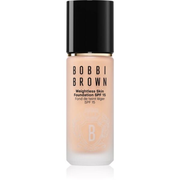 Bobbi Brown Weightless Skin Foundation SPF 15 machiaj persistent cu efect de hidratare culoare Cool Beige 30 ml-Țena