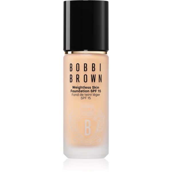 Bobbi Brown Weightless Skin Foundation SPF 15 machiaj persistent cu efect de hidratare culoare Natural 30 ml-ro
