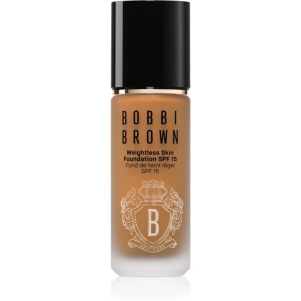 Bobbi Brown Weightless Skin Foundation SPF 15 machiaj persistent cu efect de hidratare culoare Neutral Almond 30 ml-ro