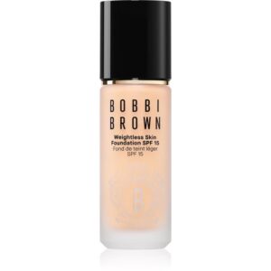 Bobbi Brown Weightless Skin Foundation SPF 15 machiaj persistent cu efect de hidratare culoare Neutral Sand 30 ml-Țena