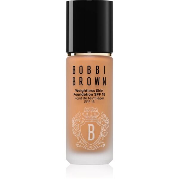 Bobbi Brown Weightless Skin Foundation SPF 15 machiaj persistent cu efect de hidratare culoare Warm Golden 30 ml-ro
