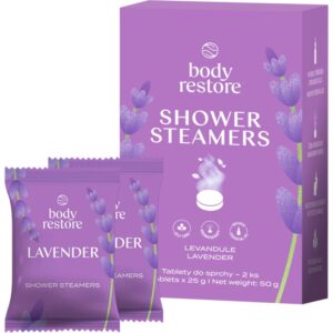 Body Restore Lavender tablete pentru duș 2x25 g-Țena