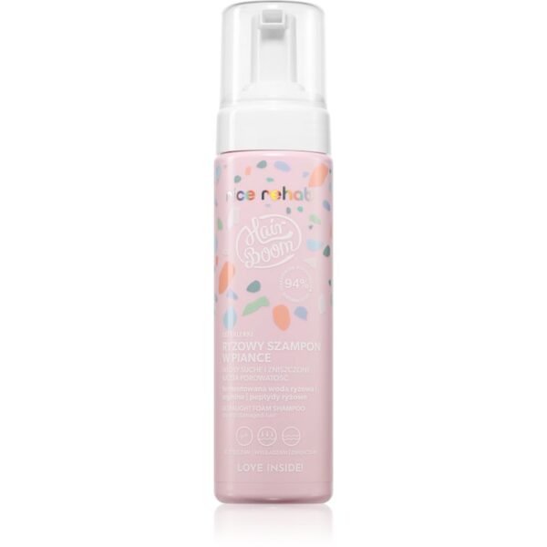 BodyBoom HairBoom Ultralight Rice Shampoo șampon pentru toate tipurile de păr 200 ml-Țena