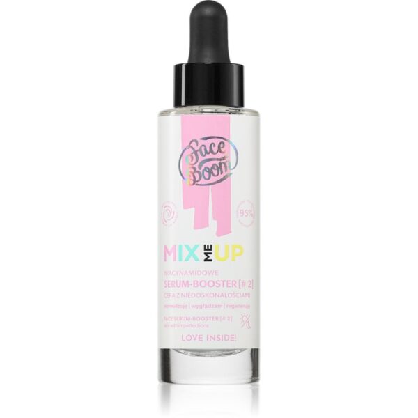 BodyBoom Mix Me Up Niacinamide Serum-Booster ser cu efect iluminator pentru pielea cu imperfectiuni 30 ml-Țena