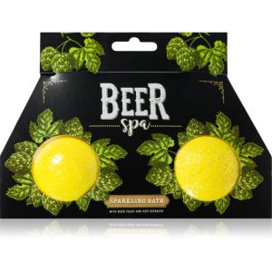 Bohemia Gifts & Cosmetics Beer Spa Bombe efervescente de baie 2x100 g-ro