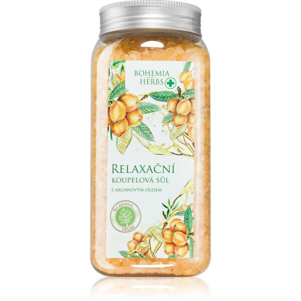 Bohemia Gifts & Cosmetics Bohemia Herbs Argan Oil sare de baie 900 g-Țena