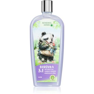 Bohemia Gifts & Cosmetics Bohemia Herbs Blueberry spumant de baie și gel de duș pentru copii 500 ml-ro