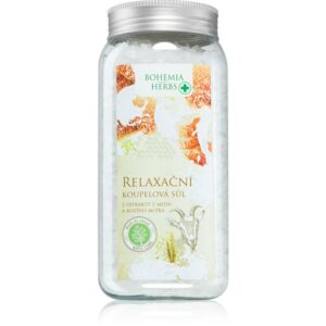 Bohemia Gifts & Cosmetics Bohemia Herbs Honey & Goat Milk sare de baie 900 ml-Țena