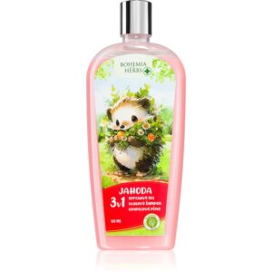Bohemia Gifts & Cosmetics Bohemia Herbs Strawberry spumant de baie și gel de duș 500 ml-Țena
