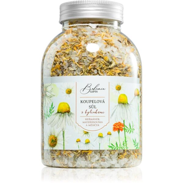 Bohemia Gifts & Cosmetics Bohemia Natur sare de baie cu trei feluri de plante mușețel